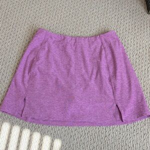 Outdoor Voices Heathered Purple Mini Skirt